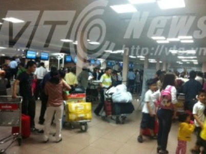 Lỗi mạng khiến cho hành khách tại sân bay Tân Sơn Nhất nhốn nháo