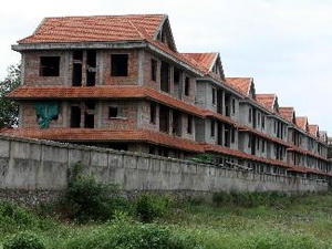 Nhiều dự án bất động sản chưa bán được