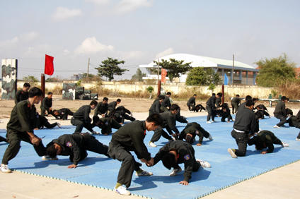 Luyện tập theo đội hình