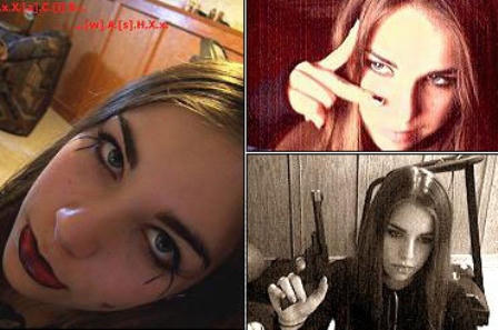 Ảnh do Jasmine tự post lên trang space của mình