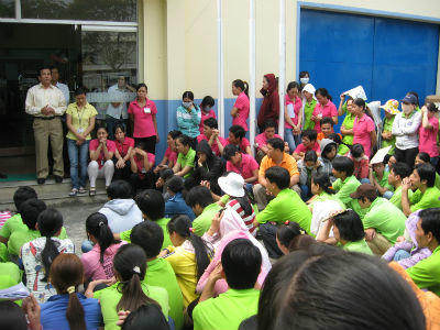 Một vụ đình công không do tổ chức CĐ lãnh đạo