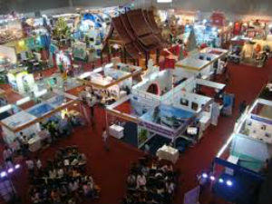 Hội chợ du lịch quốc tế. Ảnh minh họa