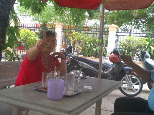 Bà Tuyết lúc chưa bị bắt