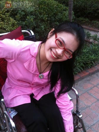 Cô nữ sinh có nghị lực phi thường