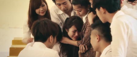 Một phân cảnh trong MV 