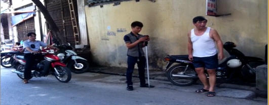 Ban quản lý tiến hành cắm 7 mốc giới ngày hôm nay