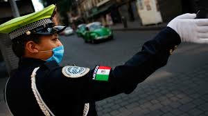 Một nữ cảnh sát Mexico. Ảnh: Internet