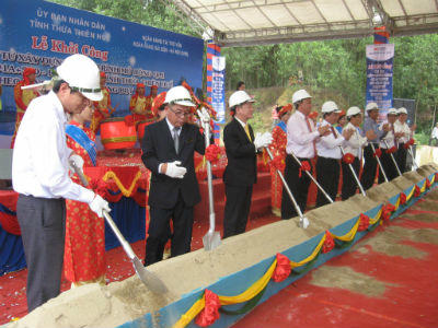 Lễ khởi cộng dự án mở rộng QL1