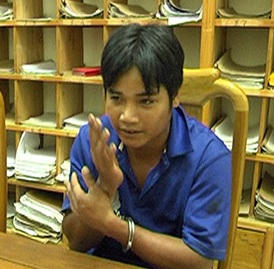 Đối tượng Hồ Văn Huynh.