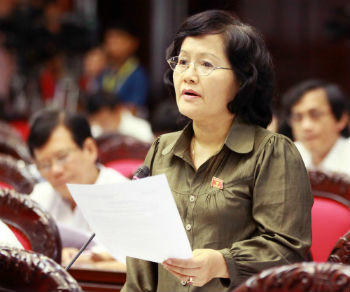 Đại biểu Trần Thị Quốc Khánh (Hà Nội)