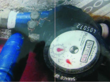 Đồng hồ nước chạy tốc độ phi mã