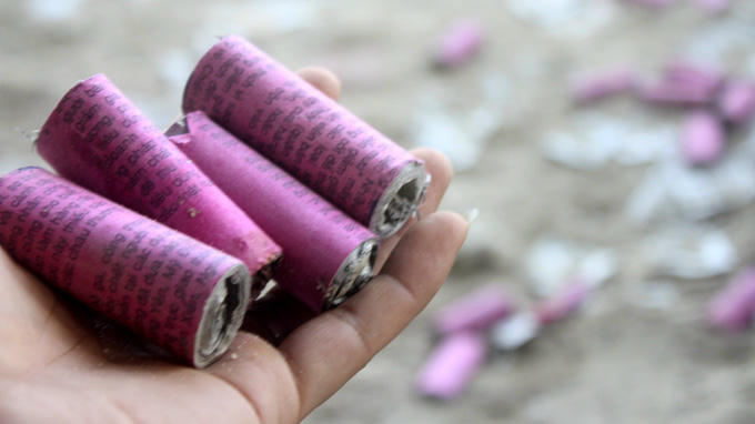 Pháo nổ đã bị cấm vì rất nguy hiểm