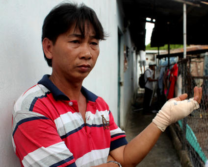 Anh Lang chưa hết hoảng loạn trước hành động của người em vợ