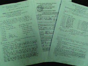 Hồ sơ xin cấp giấy chứng nhận QSD đất của ông Tần được UBND phường Nhơn Phú xác nhận năm 2009