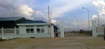 Nhà máy may Vạn Hà, nơi xảy ra vụ việc