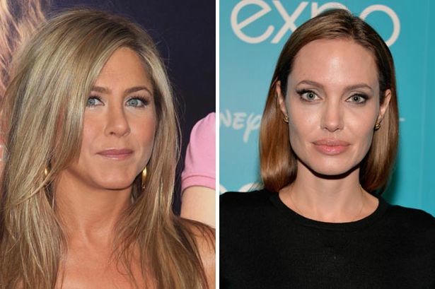 Jennifer Aniston và Angelina Jolie.