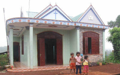 Nhiều ngôi biệt thự xinh xắn mọc lên ở Plei Chan