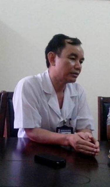  Ông Lê Nguyên Khanh, giám đốc bệnh viện Nông Cống