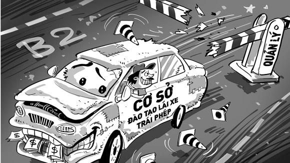 việc đổi mới sát hạch giấy phép lái xe (GPLX) sẽ nâng cao chất lượng đào tạo