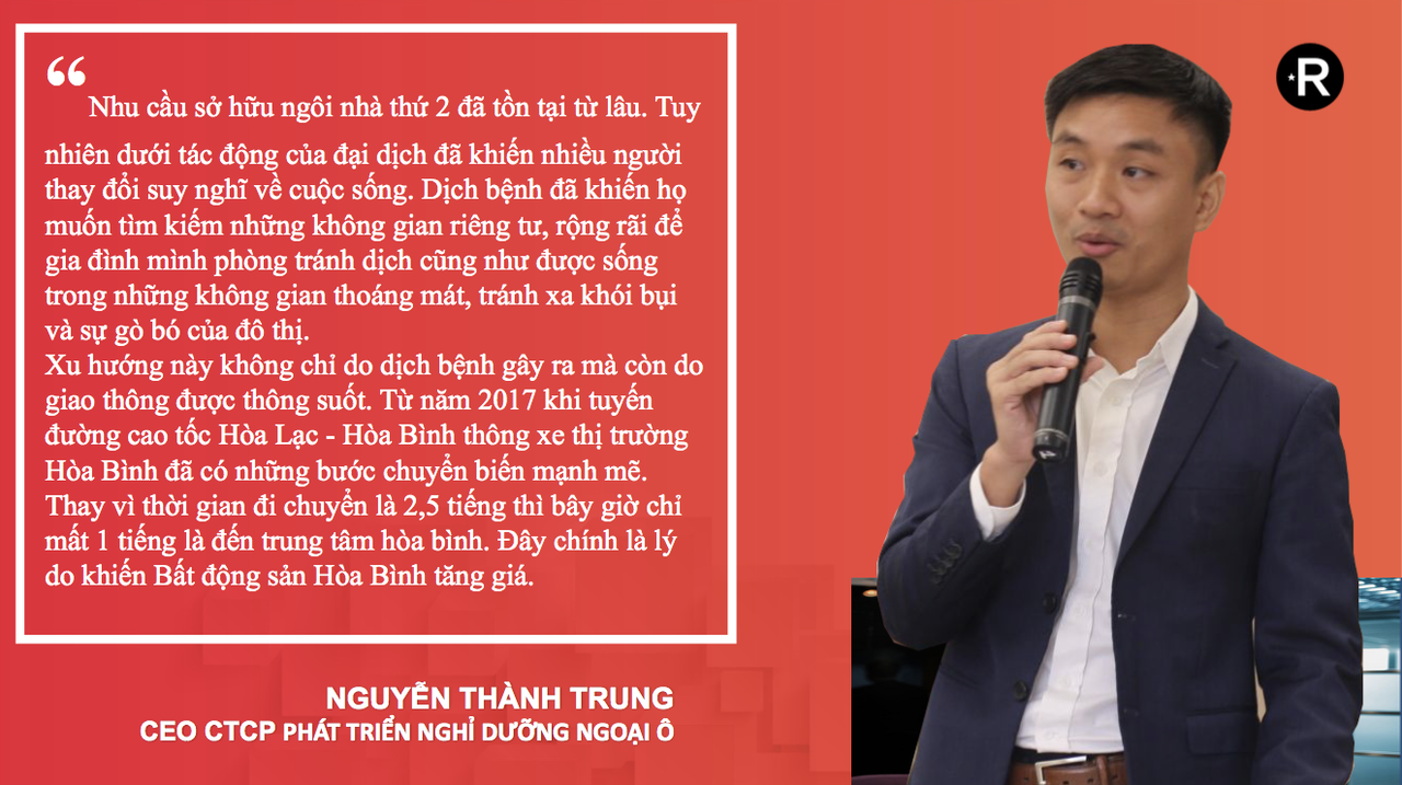 Bất động sản Hoà Bình lên ngôi, đón đầu xu hướng nghỉ dưỡng