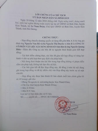 Hải Dương: Dân mua đất một đằng, chính quyền cấp giấy chứng nhận một nẻo