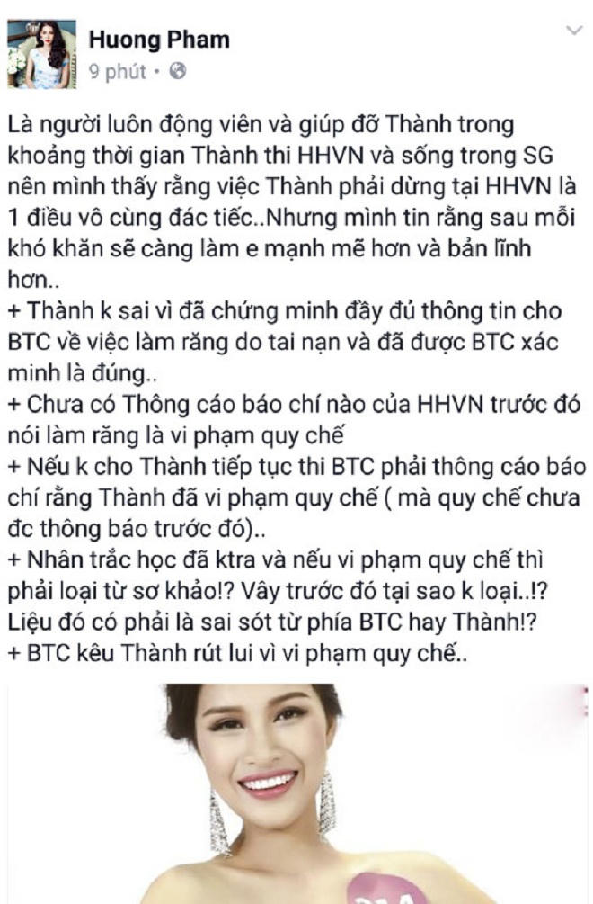 Các hoa hậu lên tiếng trước 'lùm xùm răng sứ' của Nguyễn Thị Thành