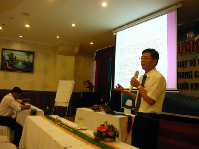 Cục Trợ giúp pháp lý tổ chức tập huấn trợ giúp pháp lý cho người khuyết tật Khu vực miền Trung tại Đà Nẵng