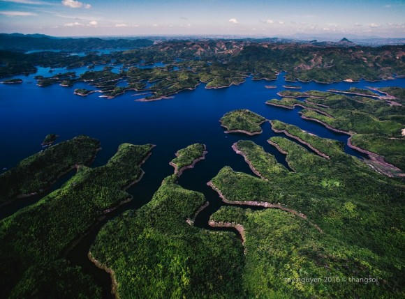 Ngất ngây chiêm ngưỡng cảnh đẹp ba miền Bắc - Trung - Nam nhìn từ bầu trời