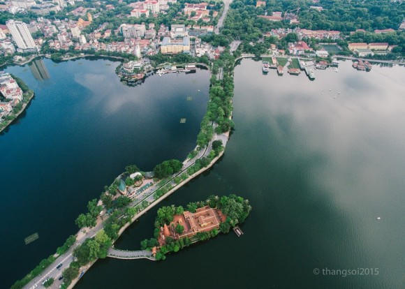 Ngất ngây chiêm ngưỡng cảnh đẹp ba miền Bắc - Trung - Nam nhìn từ bầu trời