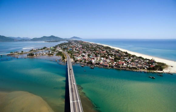 Ngất ngây chiêm ngưỡng cảnh đẹp ba miền Bắc - Trung - Nam nhìn từ bầu trời