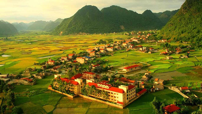 Những địa điểm ngắm lúa chín tuyệt đẹp mùa thu