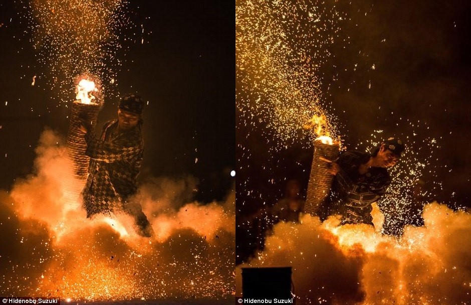 Le hoi ban phao hoa bang tay khong o Nhat hinh anh 6