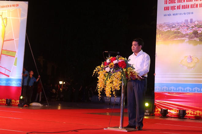 Nhiều ấn tượng mới trên phố đi bộ khu vực Hồ Hoàn Kiếm dịp lễ 2/9