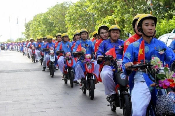 TP. HCM: Lễ cưới tập thể của 100 cặp đôi trong ngày Quốc khánh