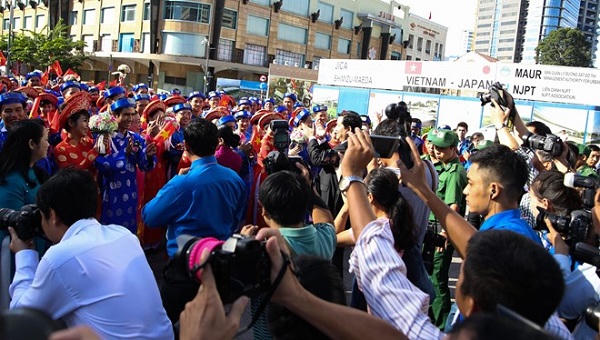 TP. HCM: Lễ cưới tập thể của 100 cặp đôi trong ngày Quốc khánh