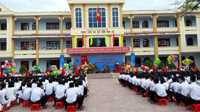 Ấn tượng hình ảnh chào mừng năm học mới trên cả nước