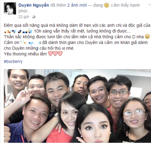 Kỳ Duyên nói về nguyên nhân khuôn mặt bị 'biến dạng'