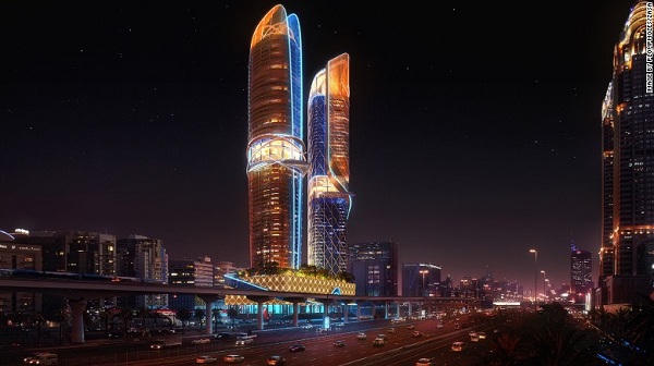 Kinh ngạc với khách sạn chứa đựng cả khu rừng tại Dubai