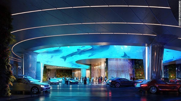 Kinh ngạc với khách sạn chứa đựng cả khu rừng tại Dubai