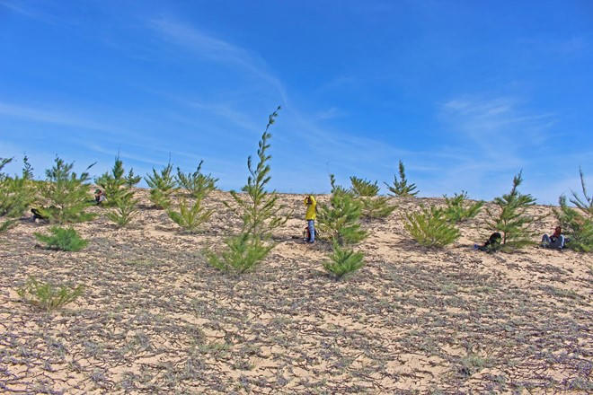 Cung đường chinh phục sa mạc cát lớn nhất Việt Nam