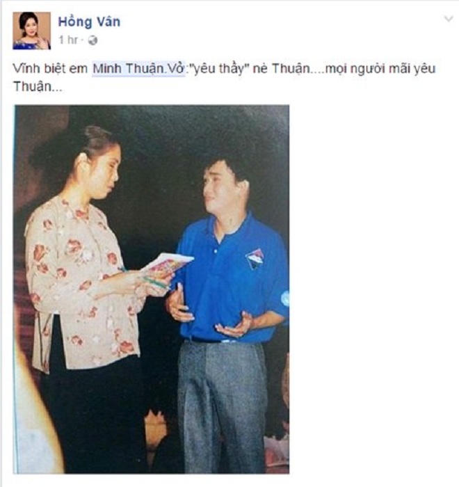 Nghệ sĩ Việt gửi lời tiễn biệt Minh Thuận