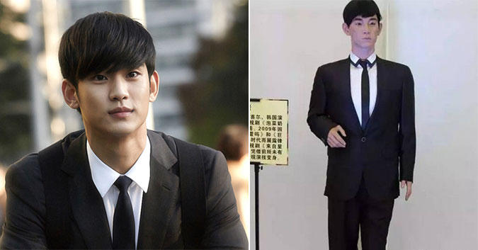 Sao “cười ra nước mắt” trước tượng sáp quá xấu của mình