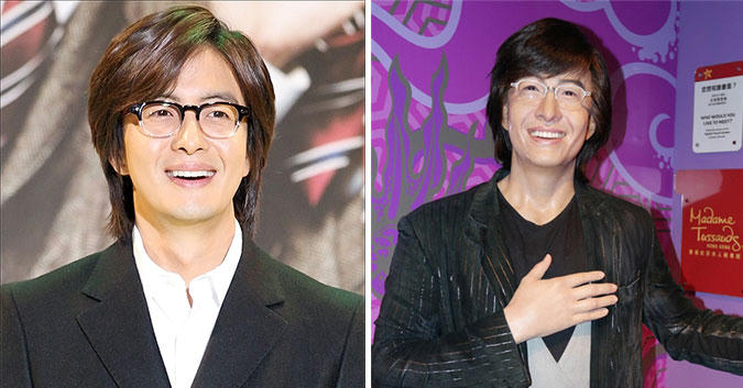 Sao “cười ra nước mắt” trước tượng sáp quá xấu của mình