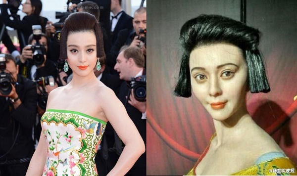 Sao “cười ra nước mắt” trước tượng sáp quá xấu của mình