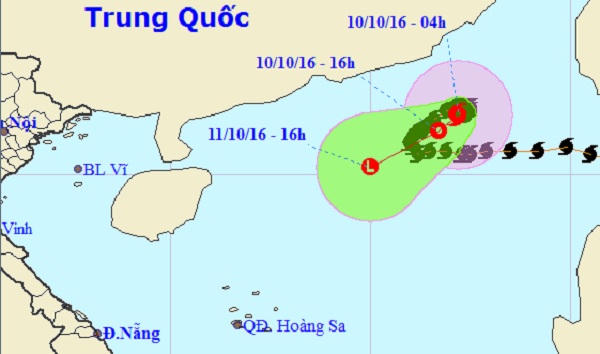 Bão số 6 suy yếu thành áp thấp nhiệt đới, Thủ đô nắng đẹp