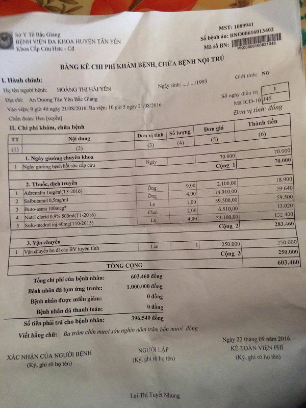 Cô gái trẻ thiệt mạng do bác sĩ BVĐK Tân Yên (Bắc Giang) tắc trách?