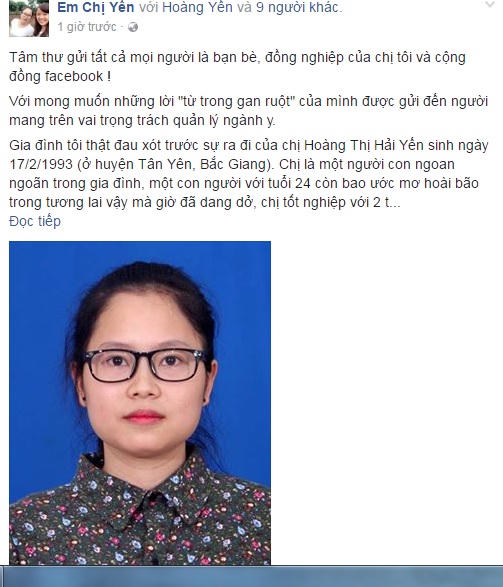 Cô gái trẻ thiệt mạng do bác sĩ BVĐK Tân Yên (Bắc Giang) tắc trách?