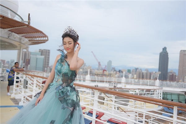 Hoa hậu Đỗ Mỹ Linh hóa công chúa tại Đài Loan