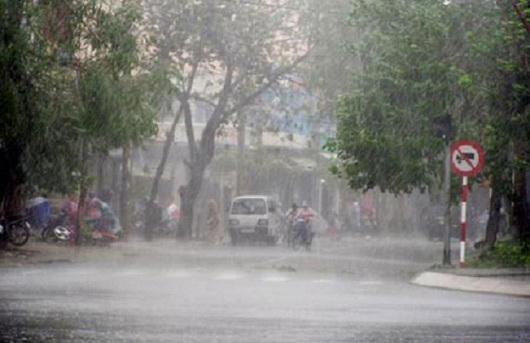 Từ đêm nay Thanh Hóa đến Thừa Thiên Huế mưa lớn