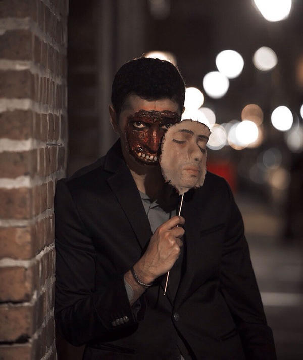 Kiểu hóa trang Halloween kinh dị khiến người xem “sởn gai ốc“